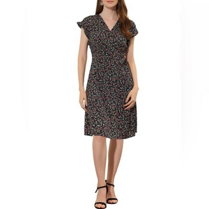 Algeria K‎ Floral Wrap Dress Size Small